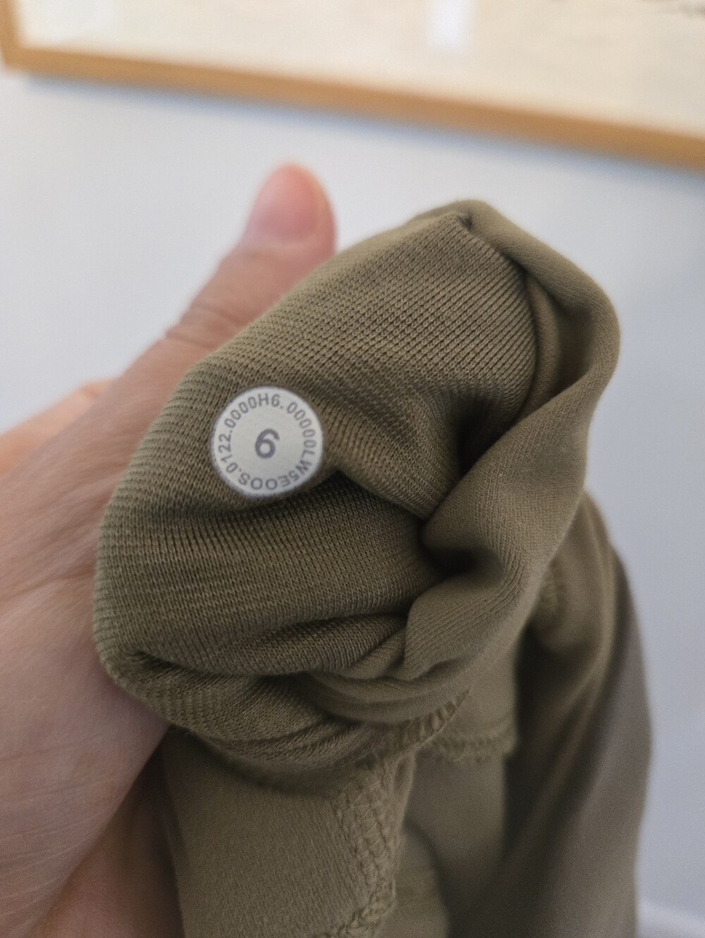 Lululemon Throwback Astro Pant High-Rise Olive Flare Yoga Pants Size 6 - Picture 6 of 9